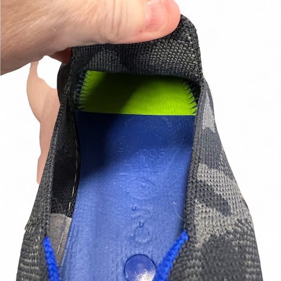 ROTHY’S Grey Camo Slide On Sneakers Women’s size 8 - Picture 12 of 16